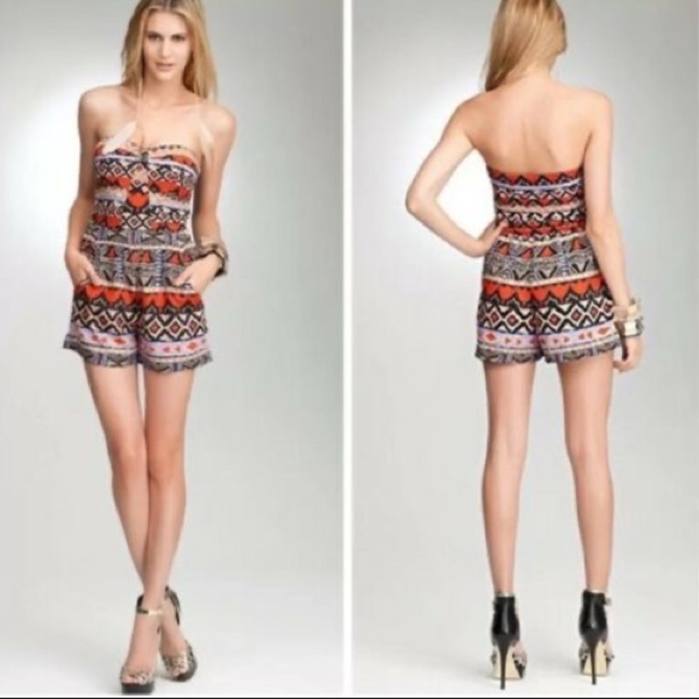 Bebe Tiger Princess Aztec Romper